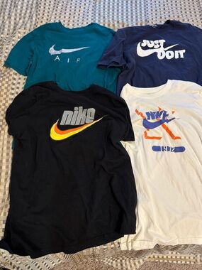 Nike men’s Short Sleeve Tees - Teal, Navy, Black, White